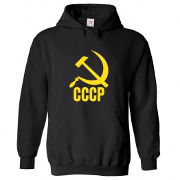 Soviet Union Unisex Classic Kids and Adults Pullover Hoodie For Russian Fans